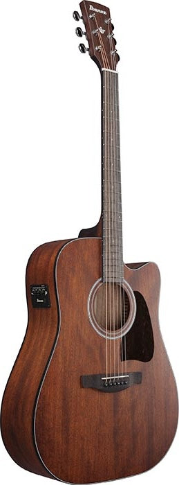 IBANEZ ARTWOOD SERIES SOLID OKOUME TOP CUTAWAY (AW54CE-OPN)