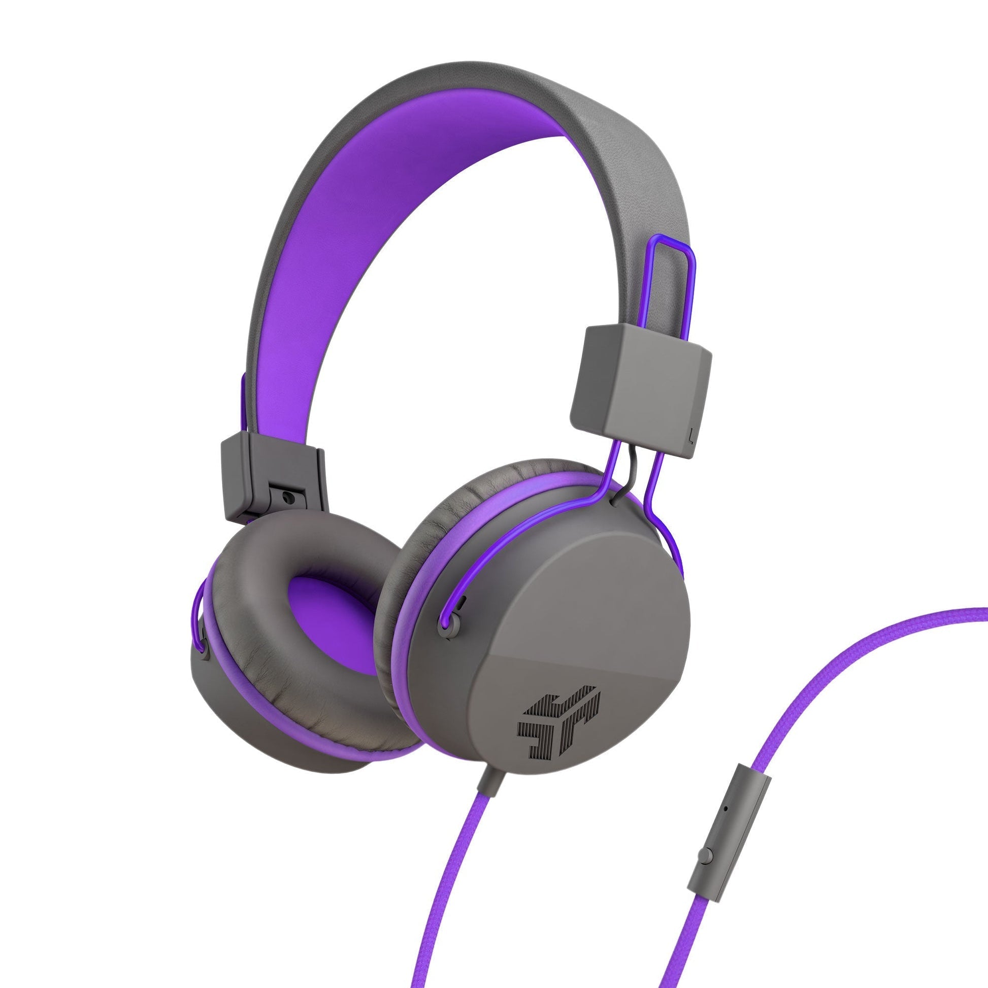 JLab JBuddies Studio Wired Kids Headphones Purple (HJKSTUDIORGRYPRPL6)
