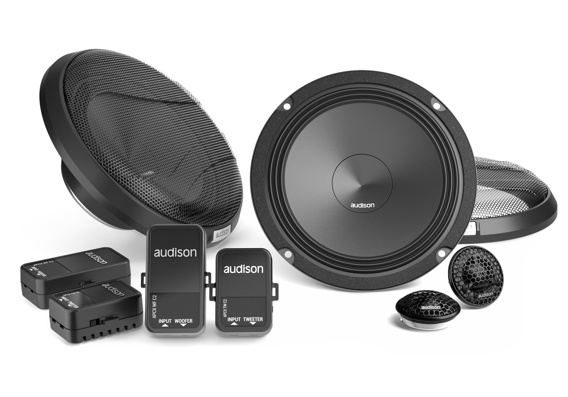 Audison - APK 165 Ohm2 - KIT 2Way AP 1+AP 6.5 Ohm2+Grilles (69051060)