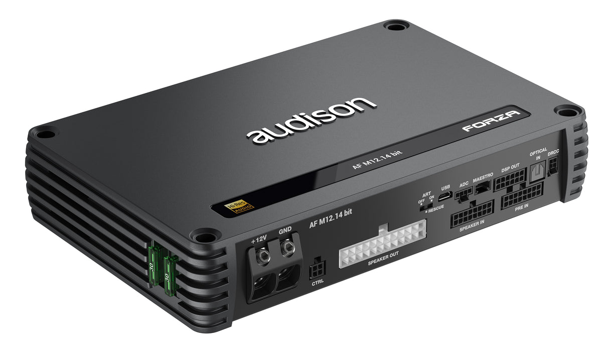 Audison - AF M12.14 bit - 12CH AMPLIFIER WITH DSP 12x90W (66755100)