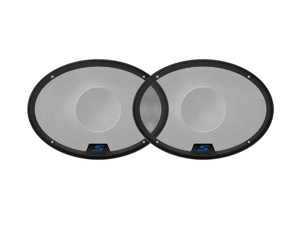 KTE-S69G- Alpine KTE-S69G S-Series 6x9-Inch Grille (KTE-S69G)