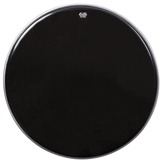 REMO 22IN EBONY HEAD. NO HOLE (EN-1022-EB)