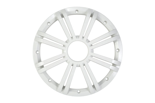 45KMG10W- Kicker Marine 45KMG10W 10inch Grill with LEDs (White) (45KMG10W)
