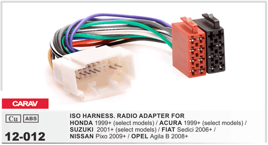 ISO Harness Honda / 99-05 Suzuki 01+ (90012012)