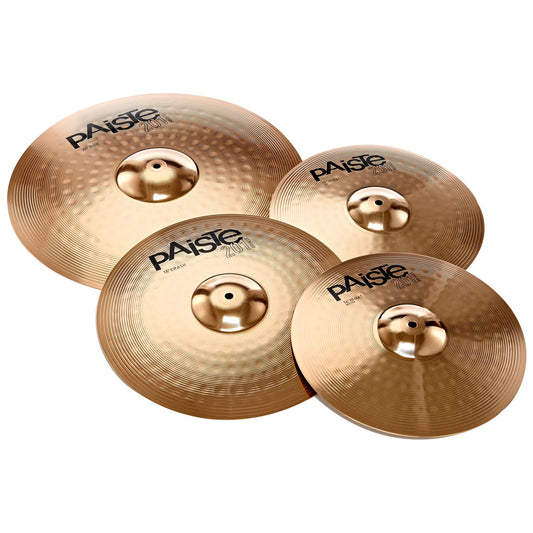 PAISTE 201 BRONZE UNIVERSAL CYMBAL SET (000015USET)