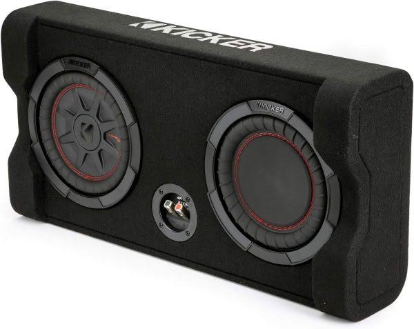 48TRTP82- Kicker 48TRTP82 8inch Down-Firing Loaded Subwoofer Enclosure (48TRTP82)