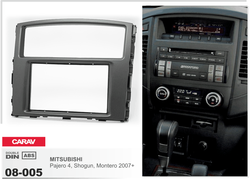 90008005- 2-Din Mitsubishi Pajero 4 (90008005)