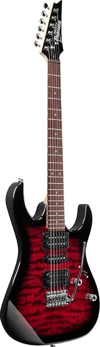 IBANEZ RG GIO SERIES QUILTED MAPLE TOP H-S-H (GRX70QA-TRB)