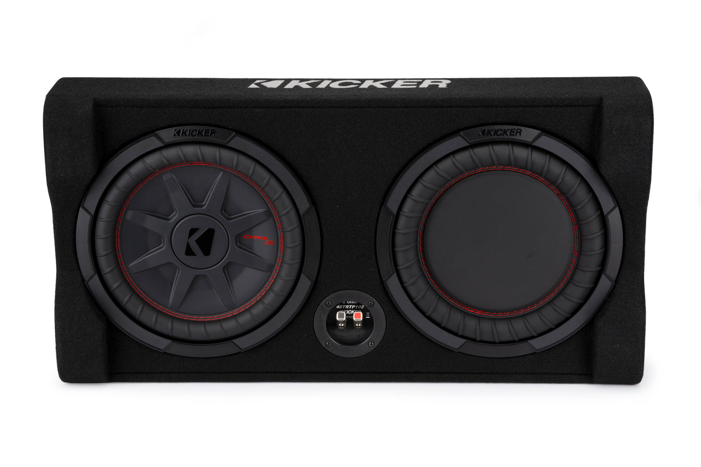 Kicker 48TRTP102 10inch Down-Firing Loaded Subwoofer Enclosure (48TRTP102)