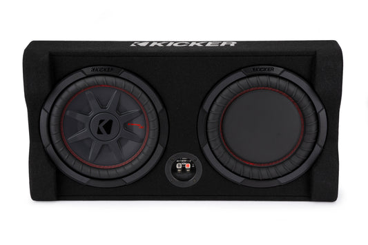 Kicker 48TRTP102 10inch Down-Firing Loaded Subwoofer Enclosure (48TRTP102)