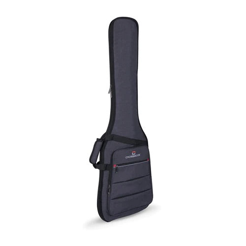Crossrock Bass Guitar Bag - Dark Grey (CRSG107BDG)