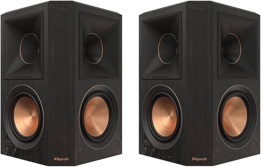KLIPSCH - 1070020 -  REFERENCE PREMIERE RP-502S II EBONY SURROUND SPEAKER (1070020)