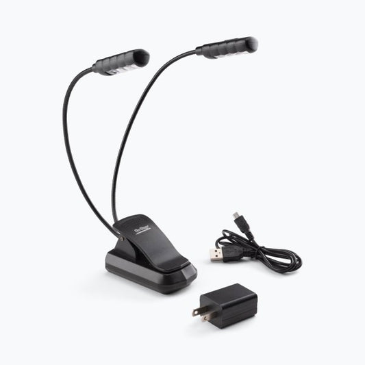 On Stage LED2224 Dual USB-Rechargeable Sheet Music Light (LED2224)