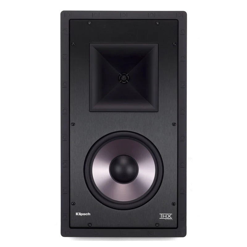 KLIPSCH - 1066109 - THX ULTRA AND THX SELECT THX-8000-L BLACK IN-WALL SPEAKER (1066109)