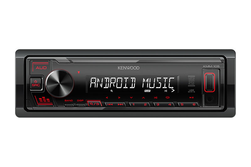 Kenwood KMM-105 1-Din Digital Media Receiver