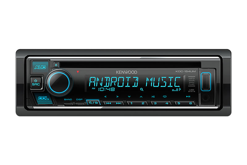 Kenwood KDC-154UM 1-Din USB/CD Receiver