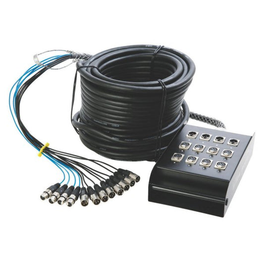 On Stage SNK84100v2 100ft 8-Channel/4-Return Stage Snake (SNK84100v2)