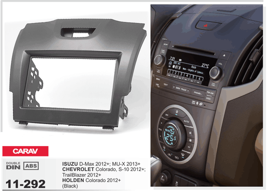 2-Din Isuzu/Chev Trailblazer 2012+ Black (90011292)
