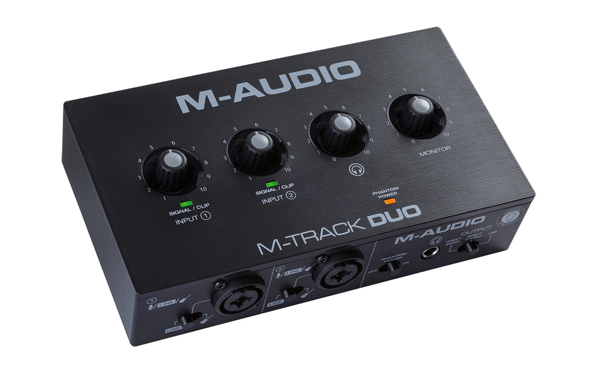M-AUDIO AUDIO INTERFACE (MTRACKDUO)