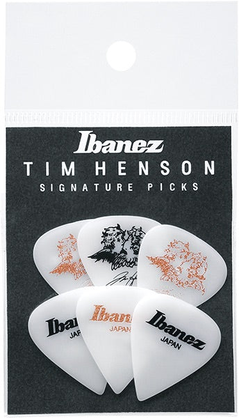 IBANEZ TIM HENSON SIGNATURE GUITAR PICK 6PCS/SET (P1000TH-C1)