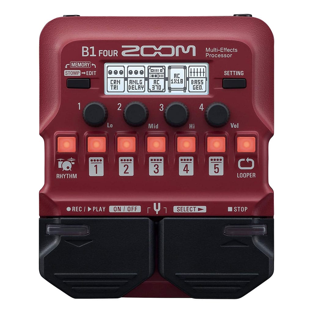 ZOOM MULTI EFFECTS BASS PROCCESSOR (B1 FOUR)