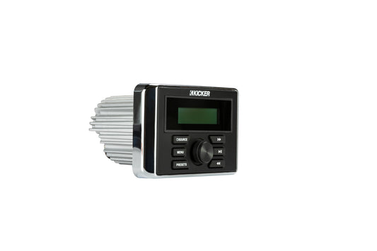 46KMC3- Kicker Marine KMC3 Multimedia Gauge-Style Receiver BT (46KMC3)