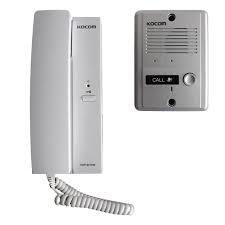 KOCOM 1-1 Audio Intercom Kit 6/12V Dual - Guards On Duty Shop & Security Guards