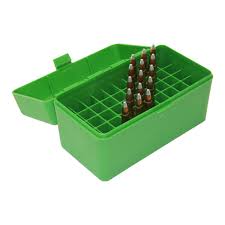 MTM AMMO BOX 100 RD 22 LR - 25 ACP GREEN — MTM-P-100-22-24