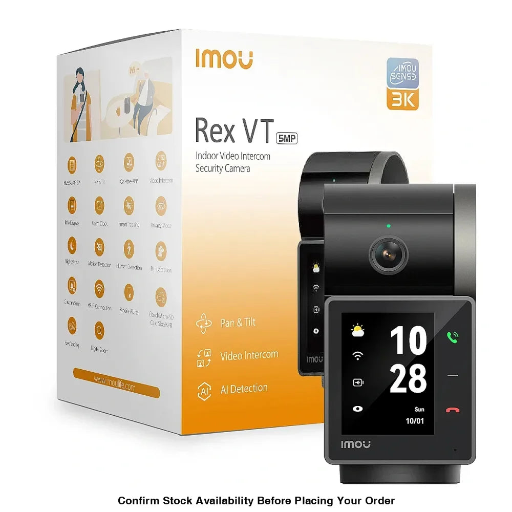 IMOU Rex VT 5MP WiFi Camera