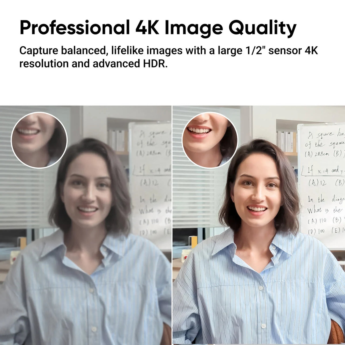 Insta360 Link 2 AI 4K webcam, Graphite Black — official image 3