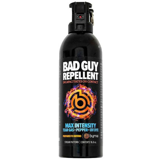 BYRNA BAD GUY REPELLENT MAX 1 LB (BM) BULK BUY 10 X CANS - Guards On Duty Shop
