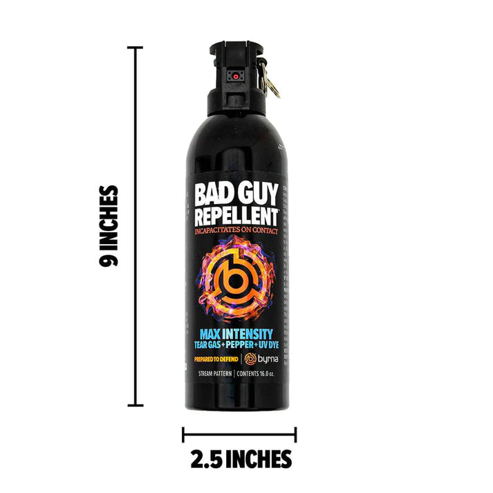 BYRNA BAD GUY REPELLENT MAX 1 LB (BM) BULK BUY 10 X CANS - Guards On Duty Shop
