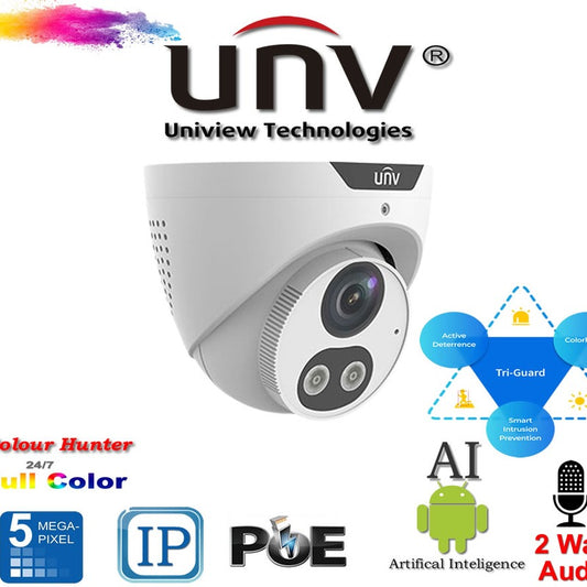 Uniview - Uniview Turret 5MP 2.8mm, Fixed