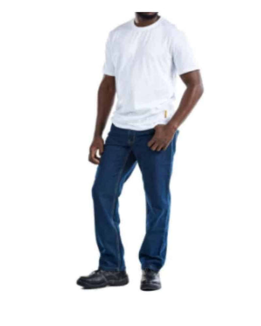 5 Pocket Indigo Jeans - Blue Size 40-48