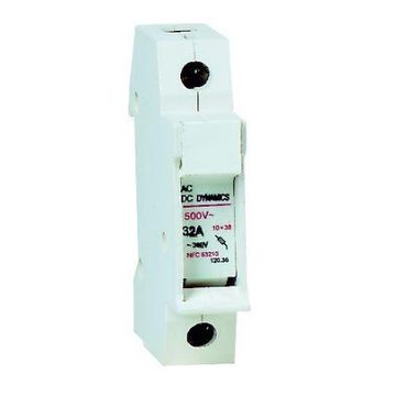 1P 10X38 Fuse Holder 32A 500V - Guards On Duty Shop & Security Guards