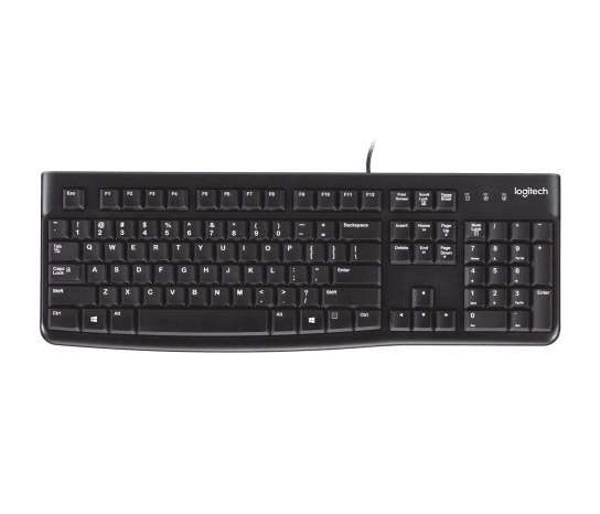 Logitech® Keyboard K120 for Business - BLK - US INT'L - USB - N/A - EMEA28-935