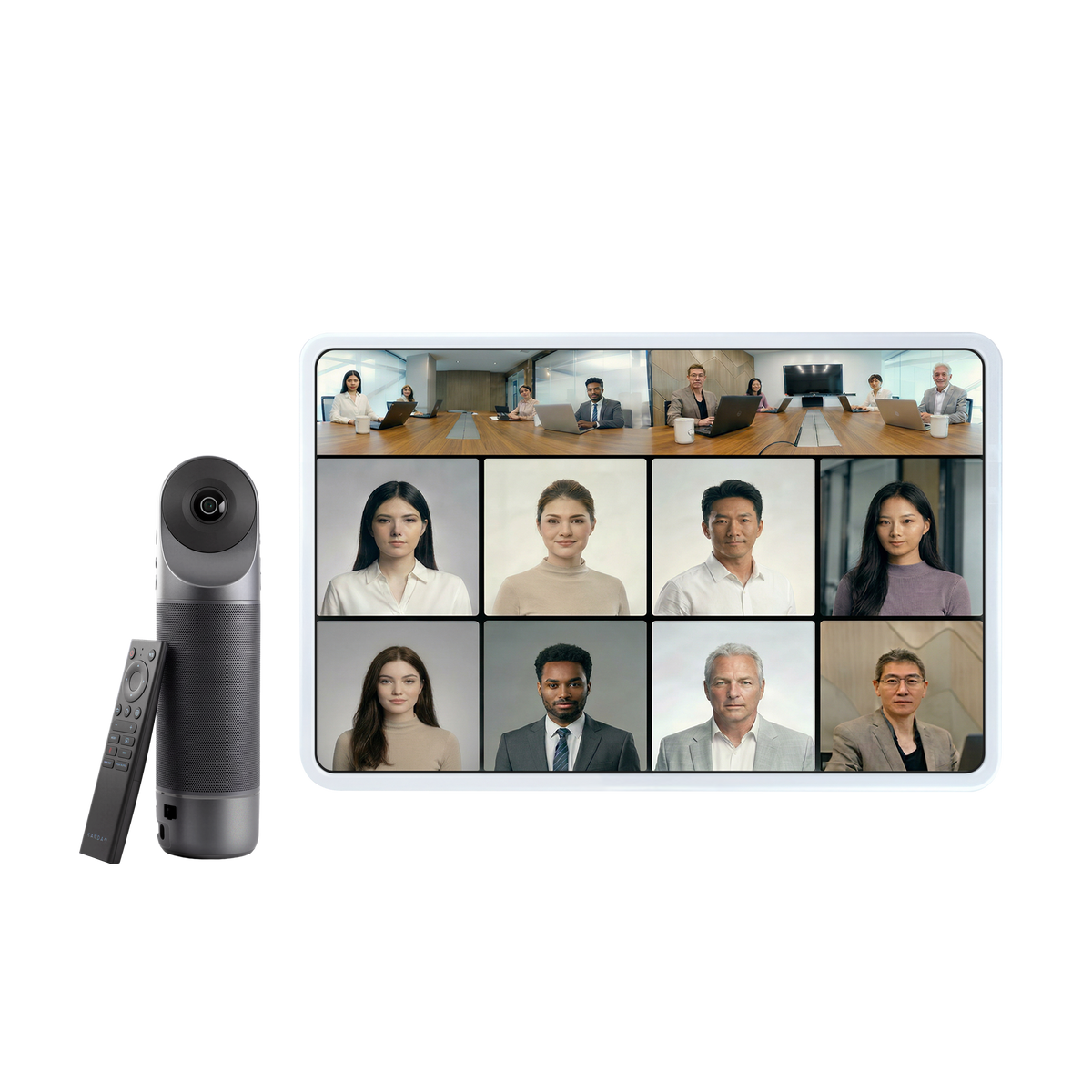 Kandao Meeting Pro 2 — 4K 360° video conferencing camera product photo
