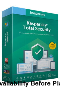 KASPERSKY TOTAL SECURITY 2020+ 3+1 DEVICES 1 YEAR DVD - Guards On Duty Shop