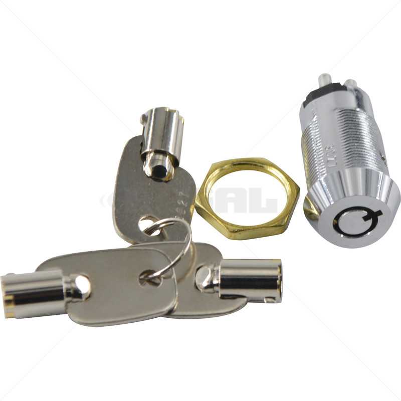Keyswitch - Momentary Double Pole Key Alike - 3027