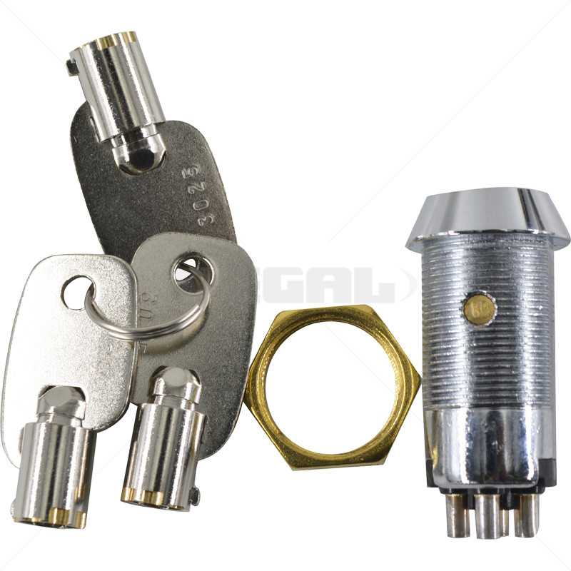 Keyswitch - On / Off DP Key Alike - 3025