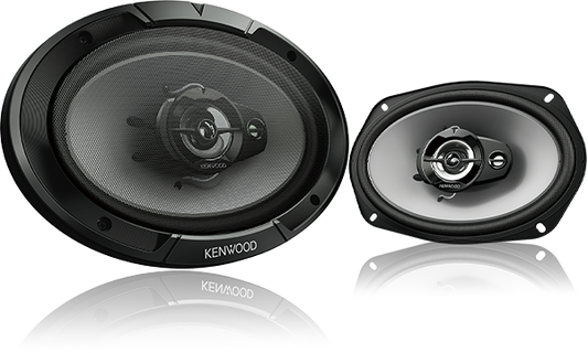 Kenwood KFC-S6966 6x9-Inch S-Series 3-Way Coaxial Speakers