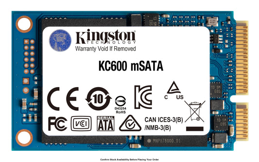 KINGSTON 1024G SSD KC600 SATA3 MSATA - Guards On Duty Shop