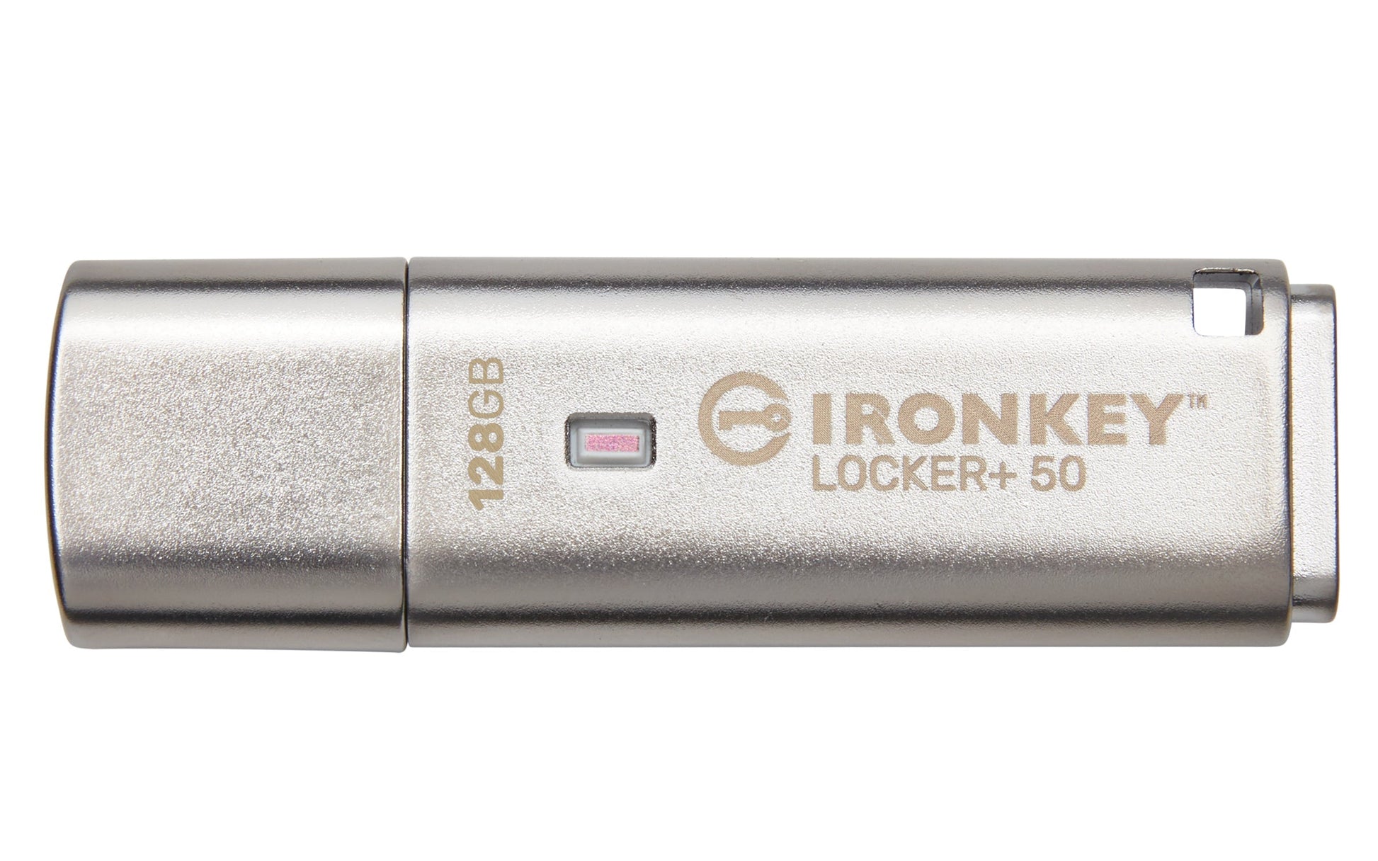 KINGSTON 128GB IRONKEY LOCKER PLUS 50 AES ENCRYPTED, USBTOCLOUD - Guards On Duty Shop