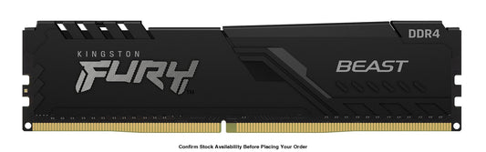 KINGSTON 16GB 3200MT/S DDR4 CL16 DIMM 1GX8 FURY BEAST BLACK - Guards On Duty Shop