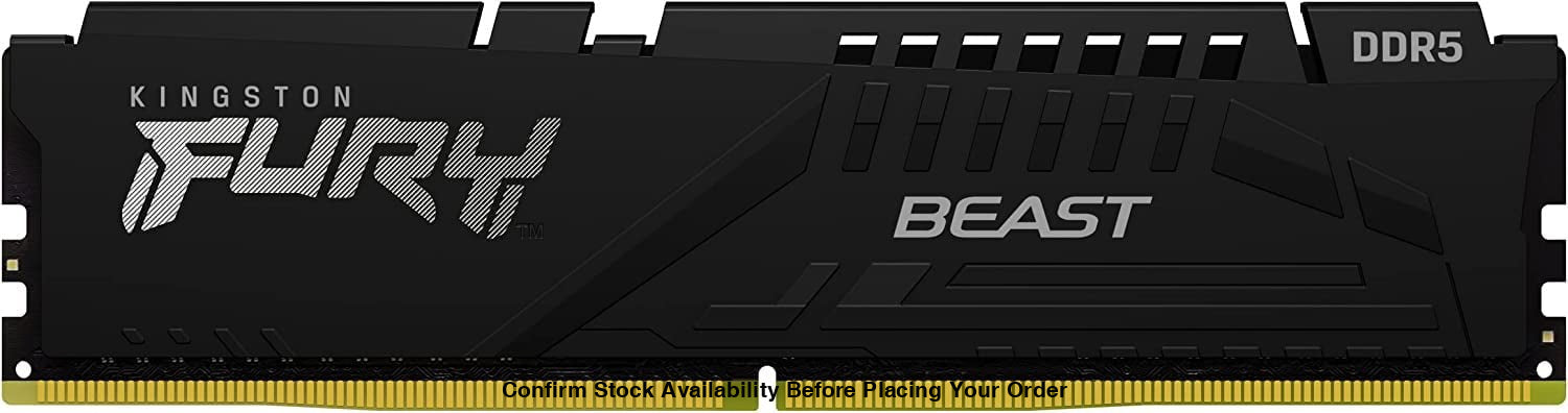 KINGSTON 16GB 5600MT/S DDR5 CL40 DIMM FURY BEAST BLACK XMP - Guards On Duty Shop