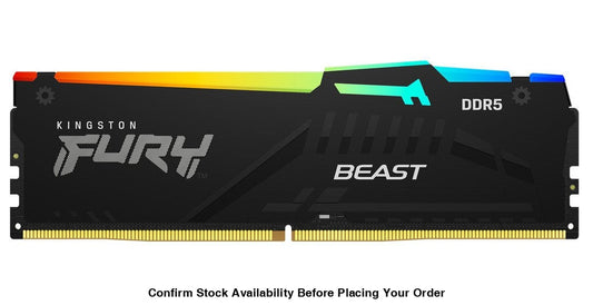 KINGSTON 32GB 6000MT/S DDR5 CL30 DIMM (KIT OF 2) FURY BEAST RGB EXPO - Guards On Duty Shop