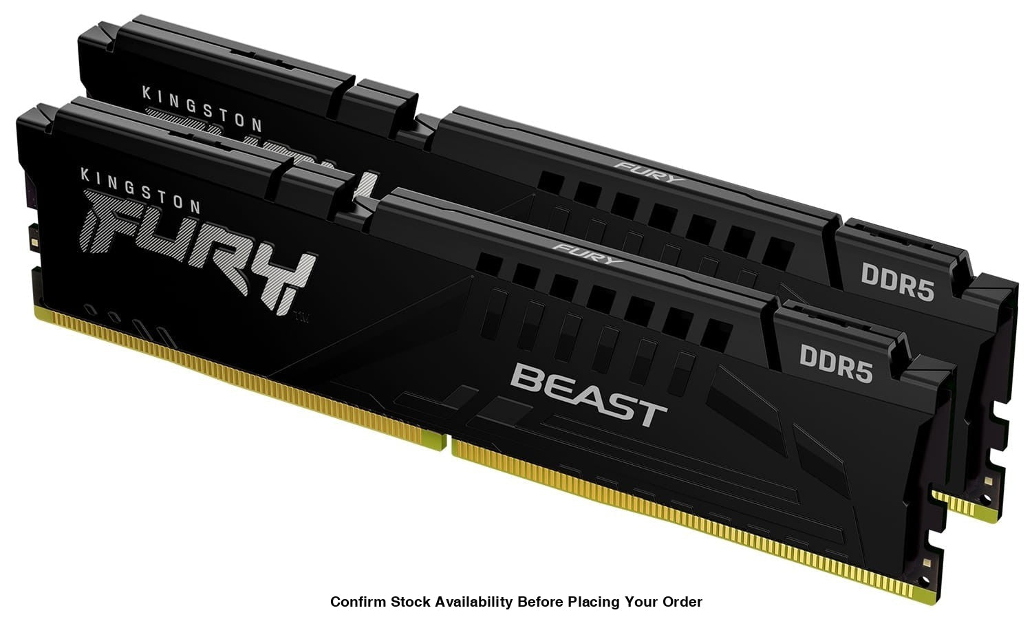 KINGSTON 64GB 5200MT/S DDR5 CL36 DIMM (KIT OF 2) FURY BEAST BLACK EXPO - Guards On Duty Shop