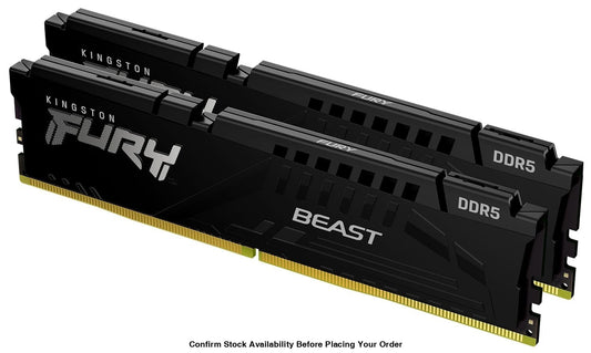 KINGSTON 64GB 5200MT/S DDR5 CL36 DIMM (KIT OF 2) FURY BEAST BLACK EXPO - Guards On Duty Shop