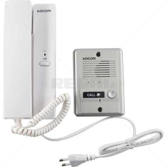 KOCOM - 1-1 Audio Intercom Kit 220VAC