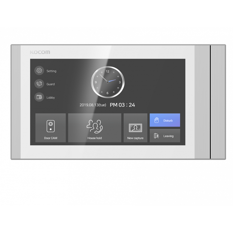 Kocom Hands Free Video Intercom 7" Video